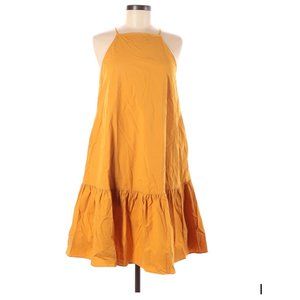 Anne Taylor Mustard Dress, Size Small